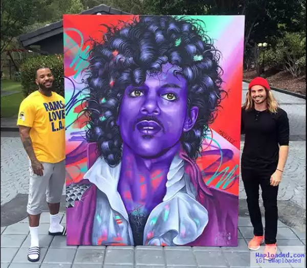 Photos: Rapper The Game drops $65k on a custom artwork of Prince
